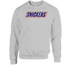 Snickers Candy Chocholate Bar sweater Crewneck Sweatshirt