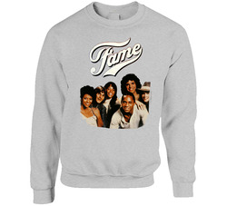 Fame 80s Tv Series Show Worn Look Vintage Unisex sweater Crewneck Sweatshirt
