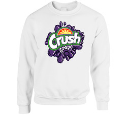 Crush Grape Best Soda Of All Time Soft Drink Lovers sweater Crewneck Sweatshirt