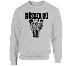 Husker Du Punk Rock Retro sweater Crewneck Sweatshirt