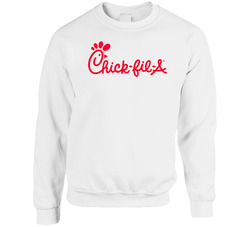 Chick-fil-a American Favorite Fast Food sweater Crewneck Sweatshirt