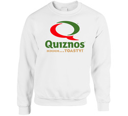 Quiznos Sub Sandwhich Restaurant sweater Crewneck Sweatshirt