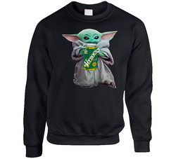 Baby Yoda The Child Mandalorian Vernor's Ginger Ale Soda Pop Drink sweater Crewneck Sweatshirt