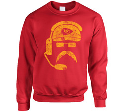 Andy Reid Kansas City Football Fan Distressed sweater Crewneck Sweatshirt
