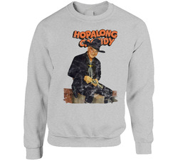Hopalong Cassidy 60s Tv Series Show Worn Look Vintage Unisex sweater Crewneck Sweatshirt Hopalong Cassidy 60s Tv Series Show Worn Look Vintage Unisex sweater Crewneck Sweatshirt