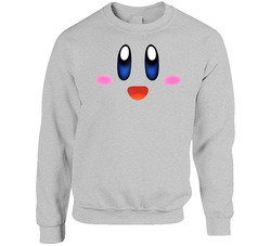 Kirby Super Mario Brothers Nintendo Video Game sweater Crewneck Sweatshirt