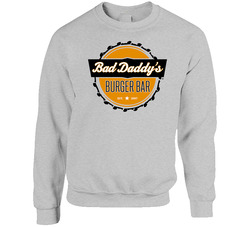 Bad Daddy's Burger Bar Denver Colorado Top Restaurants Food Fan Lover Foodie sweater Crewneck Sweatshirt