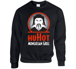 Huhot Mongolian Grill Top American Chinese Fast Food Cool sweater Crewneck Sweatshirt