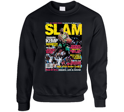 Slam Magazine Issue 2 Shawn Kemp Popular Basketball Magazine Grunge Look sweater Crewneck Sweatshirt