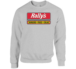 Rallys Burgers Logo sweater Crewneck Sweatshirt