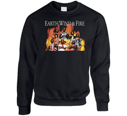 Cool Earth Wind And Fire Retro Funk Soul sweater Crewneck Sweatshirt