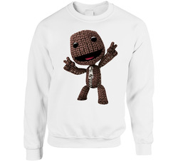 Sackboy Littlebigplanet Video Game Character sweater Crewneck Sweatshirt