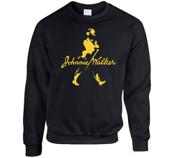 Johnnie Walker Scotch Whiskey Red Blue Gold sweater Crewneck Sweatshirt