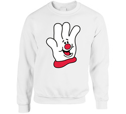 Helping Hand Hamburger Helper Food Mascot sweater Crewneck Sweatshirt