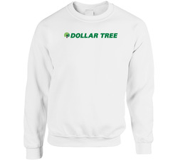 Dollar Tree Inc Nasdaq Company Logo Employee Fan sweater Crewneck Sweatshirt