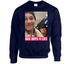 Tom Brady Rob Gronkowski Bad Boys For Life Trending Fan sweater Crewneck Sweatshirt