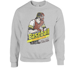 Retro Baseball Card Grunge Topps sweater Crewneck Sweatshirt