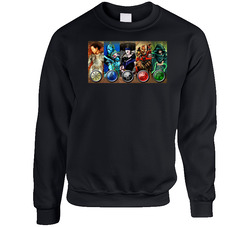 Magic The Gathering Ccg Mana Symbols sweater Crewneck Sweatshirt