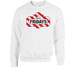 Tgi Friday's Favorite Fast Food sweater Crewneck Sweatshirt