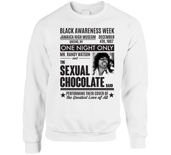 Mr. Randy Watson And The Sexual Chocolate Band Coming To America Black Comedy Movie sweater Crewneck Sweatshirt
