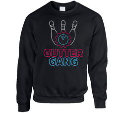 Gutter Gang Bowling Team sweater Crewneck Sweatshirt