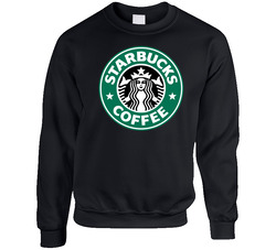 Starbucks Coffee Logo sweater Crewneck Sweatshirt