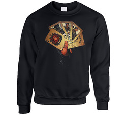 Gambit Card X Men Origins sweater Crewneck Sweatshirt