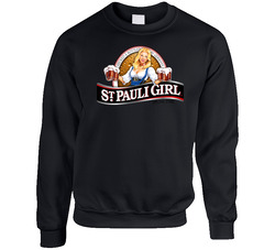 St Pauli Girl Special Dark Beer Alcohol Logo sweater Crewneck Sweatshirt