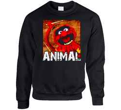 The Muppets Animal The Drummer sweater Crewneck Sweatshirt
