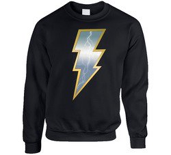 The Rock Black Adam Logo Shazam Villain Comic Book Movie Fan sweater Crewneck Sweatshirt