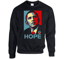 Barrack Obama Hope sweater Crewneck Sweatshirt
