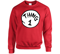 Thing 1 sweater Crewneck Sweatshirt