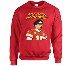Patrick Mahomes Quarterback Kansas City Football Sports Fan sweater Crewneck Sweatshirt