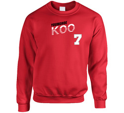 Younghoe Koo 7 Favorite Player Atlanta Football Fan sweater Crewneck Sweatshirt