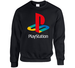 Playstation Throwback Logo Retro Gamers sweater Crewneck Sweatshirt