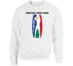 Basketball Africa League Basketball National Parody Mashup Logo Bal sweater Crewneck Sweatshirt