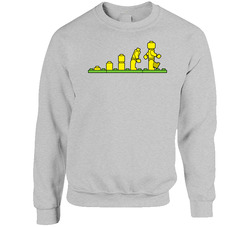 Lego Evolution Funny sweater Crewneck Sweatshirt