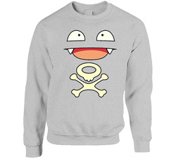Koffing Face Pokemon Sweater Crewneck Sweatshirt
