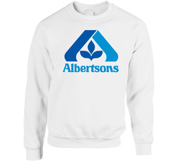 Albertsons Grocery Store Company Logo Sweater Crewneck Sweatshirt