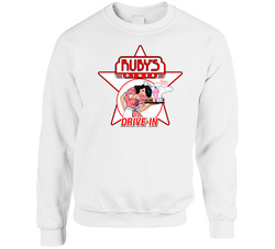Ruby's Drive In Diner Sweater Crewneck Sweatshirt