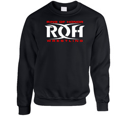 Ring Of Honor Professional Wrestling Fan Simple Logo Sweater Crewneck Sweatshirt