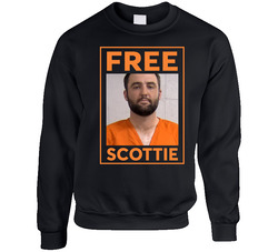 Free Scottie Scheffler Mugshot Sweater Crewneck Sweatshirt
