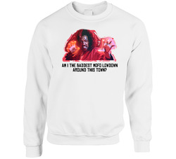 Last Dragon Baddest Mofo Shonuff Cult Movie Sweater Crewneck Sweatshirt