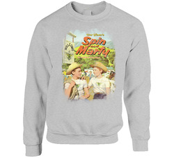 The Adventures Of Spin And Marty 60s Tv Series Show Worn Look Vintage Unisex Sweater Crewneck Sweatshirt