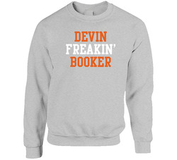 Devin Freakin Booker Basketball Player Sports Fan Sweater Crewneck Sweatshirt