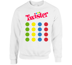 Twister Game Halloween Sweater Crewneck Sweatshirt