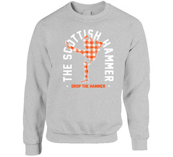 Jamie Gillan The Scottish Hammer Drop The Hammer Cleveland Football Fan Sweater Crewneck Sweatshirt