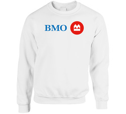 Bank Of Montreal Bmo Nasdaq Company Logo Employee Fan Sweater Crewneck Sweatshirt