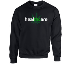 Thc Health Care Weed Cannabis Sweater Crewneck Sweatshirt