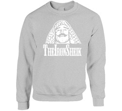 The Iron Sheik Retro Wrestling Cool Sweater Crewneck Sweatshirt